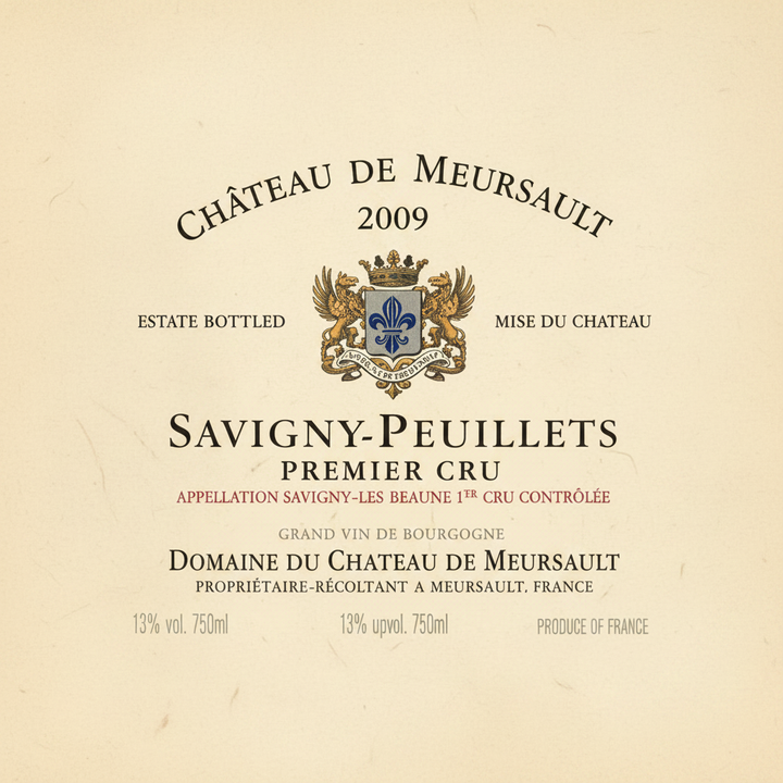Savigny-Peuillettes Premier Cru 2009